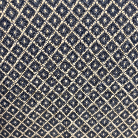 Brooks Brothers Supima Cotton Cashmere V-Neck Blue Diamond Sweater - Picture 3 of 7